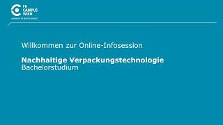 Infosession Bachelorstudium Nachhaltige Verpackungstechnologie | FH Campus Wien