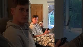 SECRET BOYFRIEND PRANK ON MY BROTHERS!!! *super protective*  #shorts