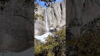 Snowy Waterfall