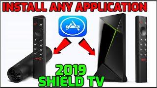 HOW TO INSTALL APPS ON YOUR 2019 NVIDIA SHIELD | EASIEST AND FASTEST METHOD?