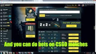 CSGOFAST.COM 60 MONETS BONUS : REFERRAL LINK / EARN FREE MONEY /