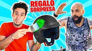 HICE UN CASCO DE MOTO PERSONALIZADO PARA EL PIPI | Regalo Sorpresa ! HaroldArtist