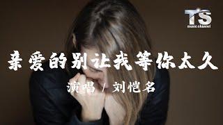 刘恺名 - 亲爱的别让我等你太久【动态歌词/Pinyin Lyrics】Liu Kai Ming - Qin Ai De Bie Rang Wo Deng Ni Tai Jiu