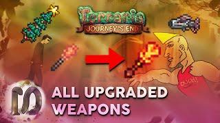 ALL REVAMPED WEAPONS in Terraria 1.4 Journey's End Showcase - New Abilities, Buffed Weapons Terraria