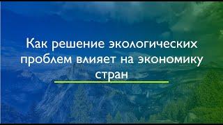 Проект на тему: "Как решение экологических проблем влияет на экономику стран ".