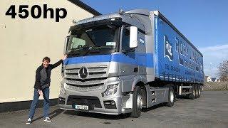 2018 Mercedes-Benz Actros 1845 Full Tour & Test Drive (Night Run)