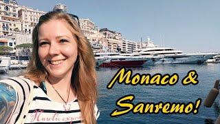 Solo Travelling Vlog! Visiting Monaco & Sanremo, Italy! (Part 2)