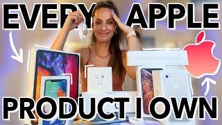 EVERY APPLE PRODUCT I OWN! (apple watch, iphone, ipad, macbook, + more!)