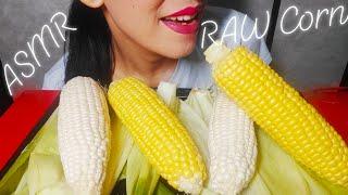 ASMR RAW Juicy Yellow White Corn ExtremeSound # LennieASMR #raw #corn #extremesound