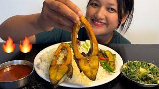 Big Fish Fry+ Laai Saag + Oily Fish Gravy