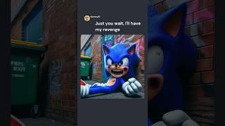 Poor Sonic REVENGES his MOMS KILLER... #mario #sonic #memes