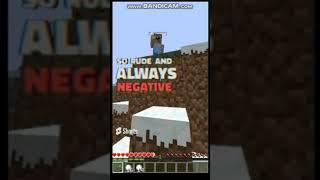 Minecraft all my friends are toxic ! #shorts