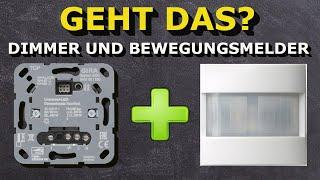 Dimmer + Bewegungsmelder anschließen. Anleitung zum Einbau. Halogenlampe Dimmen. Welcher Dimmer?