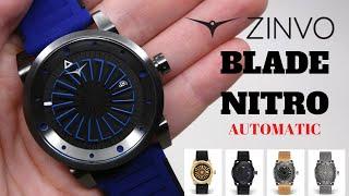 ZINVO BLADE NITRO MEN'S AUTOMATIC WATCH REVIEW 4K (2019)