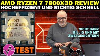 AMD Ryzen 7 7800X3D im Gaming- und Workstation-Test - mit der halben Tankfüllung des Core i9-13900K