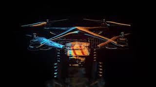 Drone Holographic Animation | Motion Graphics Animation |OMER J GRAPHICS | OMER J STUDIO