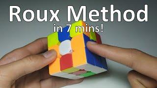 Learn the Roux Method in 7 Minutes! Easy Roux Tutorial for CFOP Solvers