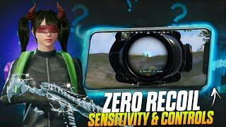 Best zero recoil sensitivity & Controls iPhone xr PUBG montage 