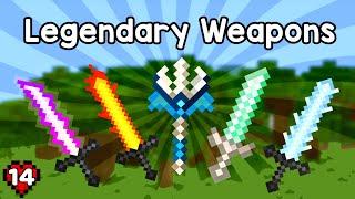 I Got Every Legendary Weapon in Minecraft Hardcore