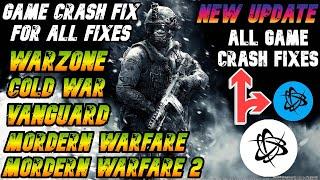 COD: Warzone / Modern Warfare / Cold War / Vanguard - How To Fix, Crashing, PC CRASH Fix Guide 2022