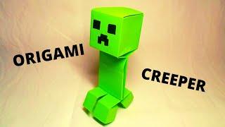 ORIGAMI CREEPER - MINECRAFT (Tavin)