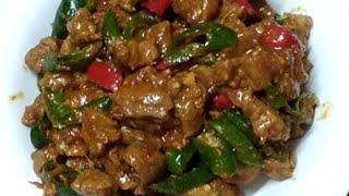 resep tumis daging cabe ijo / sajian sedap dan praktis