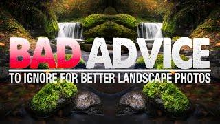BEGINNER Landscape Photography ADVICE To IGNORE