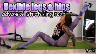 LEGS & HIPS: advanced stretching routine // ENGLISH