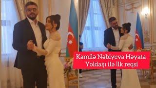 Kamilə Nəbiyeva Həyata yoldaşı ilə İlk Reqsini etdi