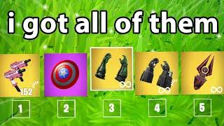 The *MARVEL LOOT* ONLY Challenge in Fortnite