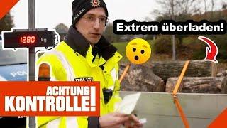 "Oha, da bin ich erstaunt!"  Anhänger deutlich ÜBERLADEN! |1/2| Kabel Eins | Achtung Kontrolle