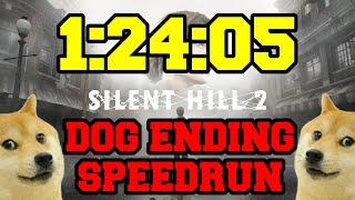 Silent Hill 2 NG+ Dog Speedrun 1:24:05 (WORLD RECORD)