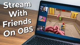 How To Group Stream With Friends On OBS Streamlabs And Discord | TechNuovo Tutorial