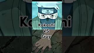 Who is strongest|Kakashi vs Guy