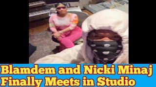 Skeng, Blamdem and Nicki Minaj Link Up in Studio | Squash get Diss Brawling