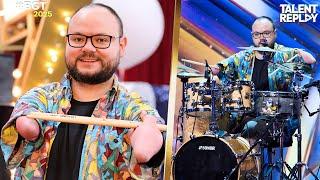 Cornel Hrisca-Munn's EPIC Drum Performance | BGT 2025