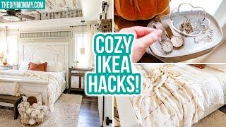 DIY IKEA Hacks for a cozy Fall bedroom | The DIY Mommy