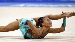 Передача: Шаги к успеху ))) колбаска... the training in rhythmic gymnastics