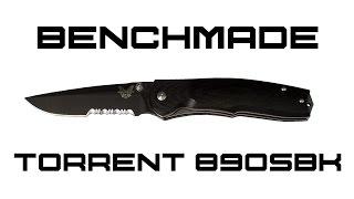 Benchmade Torrent 890SBK Review | KnifeHog