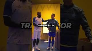 CRISTIANO RONALDO'S CLOSEST FRIEND AT AL NASSR  #football #ronaldo #shorts