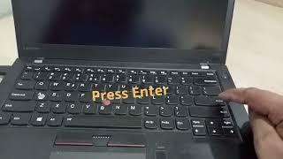 How to fixed Lenovo ThinkPad windows boot problem T460s, T470s, T480s, T490s e.t.c