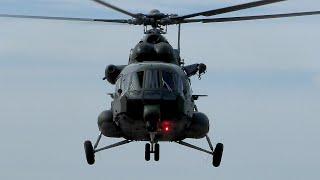 30+ minutes of up-close helicopter action: MI-17,MI-24,S-55QT,CH-47, Bell-206,UH-60,H130 and more