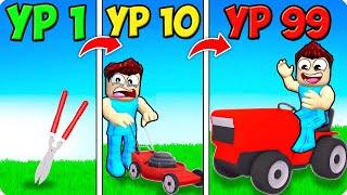 ️СКОСИ ТРАВУ ЧТОБЫ ПРОЙТИ ДАЛЬШЕ В РОБЛОКС! ШЕДИ ROBLOX Mowing Simulator