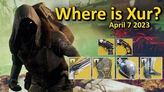 Xur's Location and Inventory (April 7 2023) Destiny 2 - Where is Xur