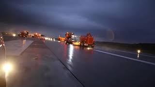 Winterdienstübung am Hannover Airport