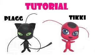 TIKKI & PLAGG LADYBUG TUTORIAL POLYMER CLAY COLD PORCELAIN