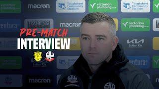 STEVEN SCHUMACHER | Head Coach previews Burton Albion away