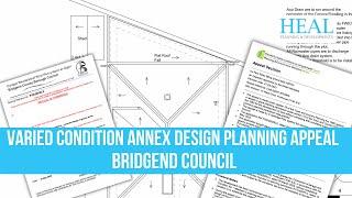 Annex Design Planning Appeal Bridgend Council