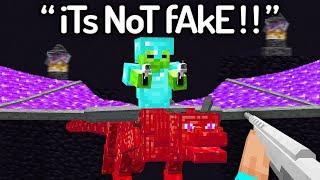 The FUNNIEST FAKE Minecraft Speedruns EVER...