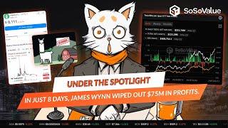 Massive trade gone wrong: James Wynn loses all his profits in one week - SoSoValue News